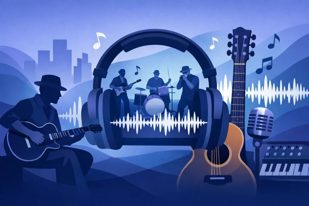 Why Blues Backing Tracks by Real Musicians Matter